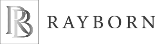 Rayborn logo on black background